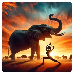elefant yogini kraefte afrika 250