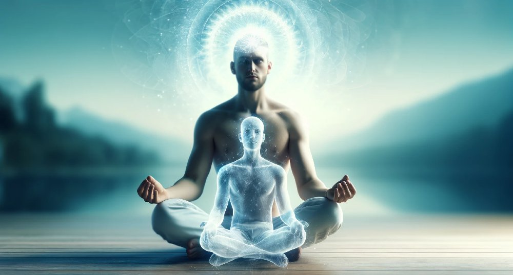 meditation geist unter mensch 1000