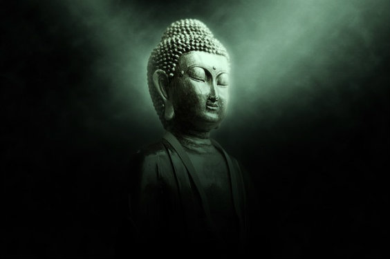 buddha gruen licht 8i 564