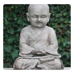 moench meditation sitz statue 250